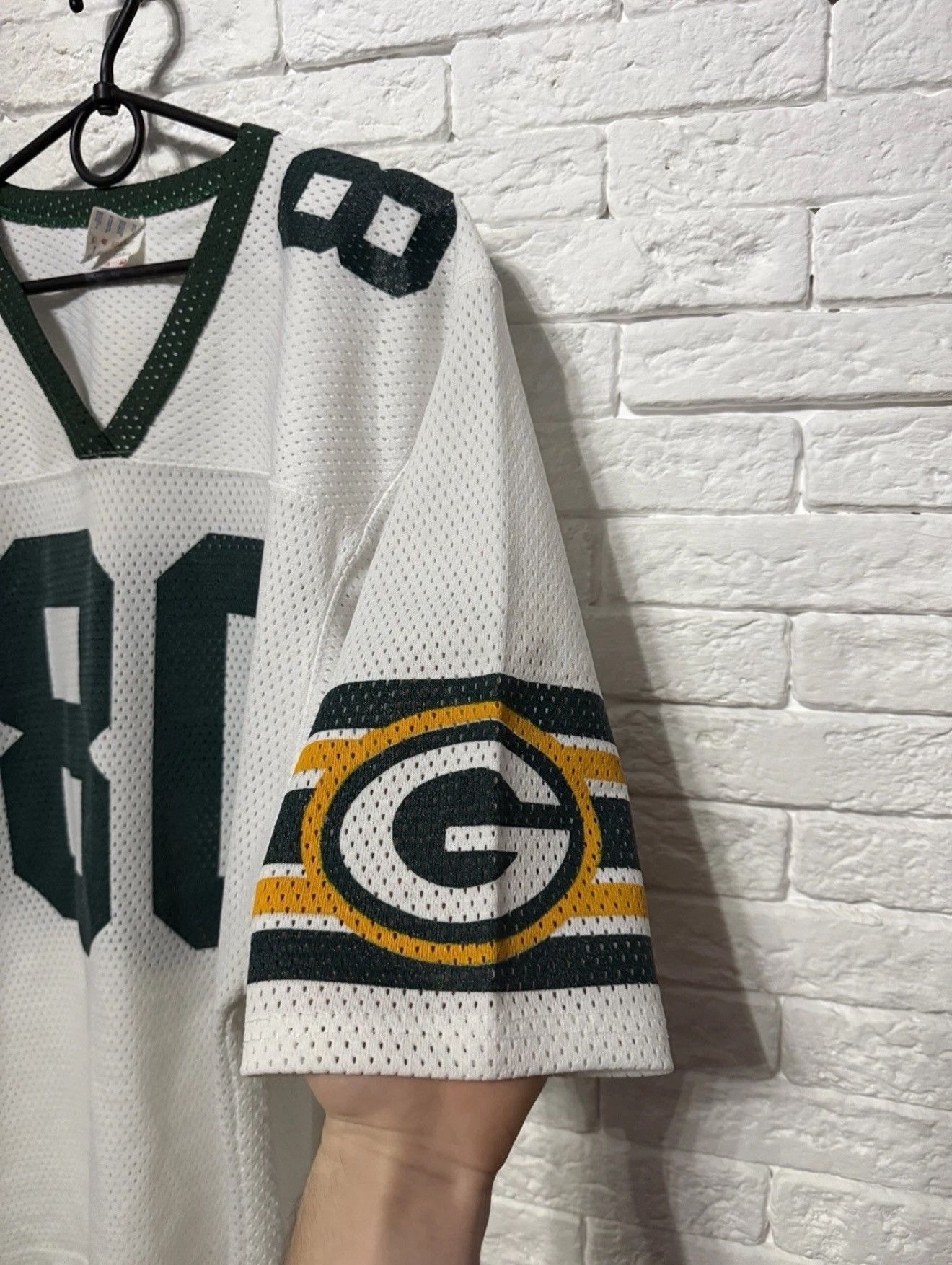 NFL VTG 90`s NFL Green Bay Parckers #80 LOFTON Ravens Jersey Size US M / EU 48-50 / 2 - 4 Thumbnail