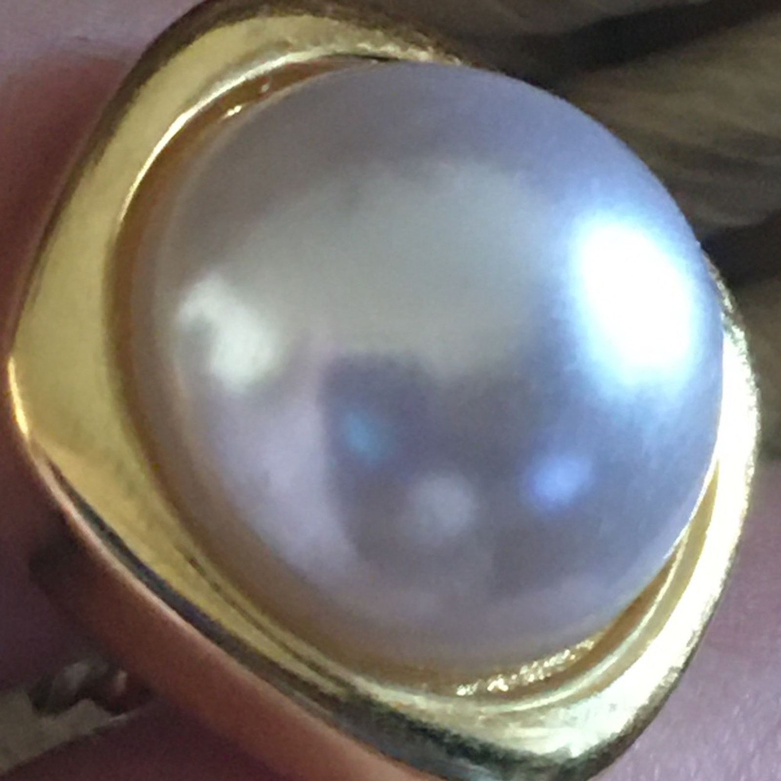 Vintage Vintage DP marked faux pearl clip on earrings Size ONE SIZE - 3 Thumbnail