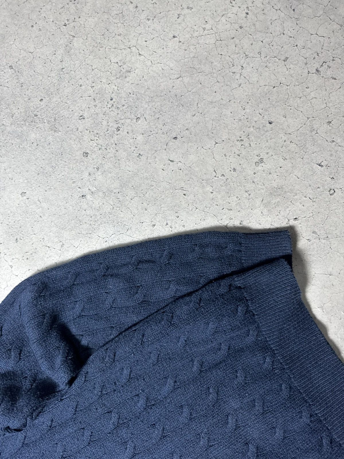 Polo Ralph Lauren Polo Ralph Lauren Knitted Sweater 1/4 Zip Blue Big Logo Size US M / EU 48-50 / 2 - 4 Thumbnail