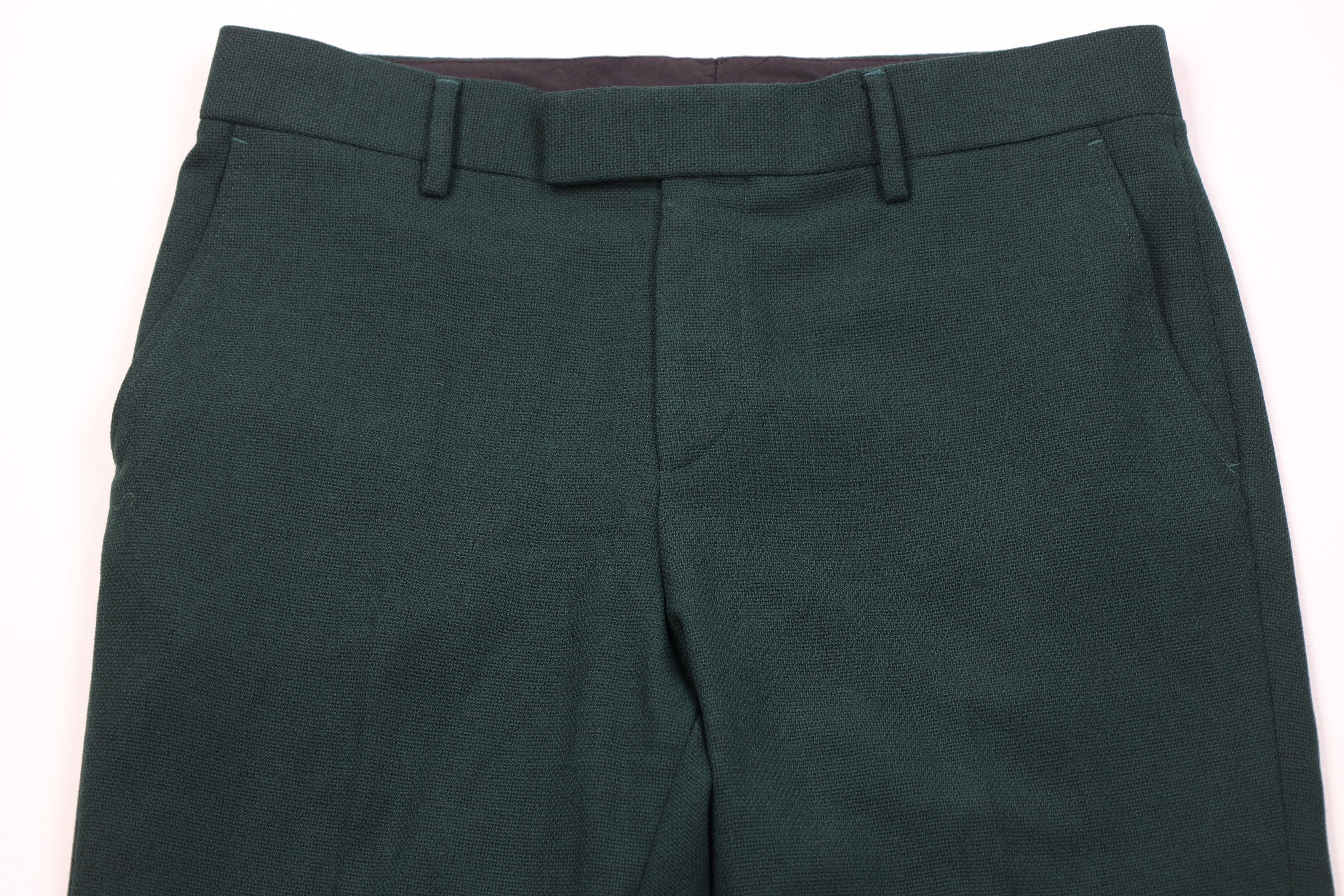 Vintage Vintage 90s Streetwear Skinny Leg Chino Pants Trousers Green Size US 32 / EU 48 - 2 Thumbnail