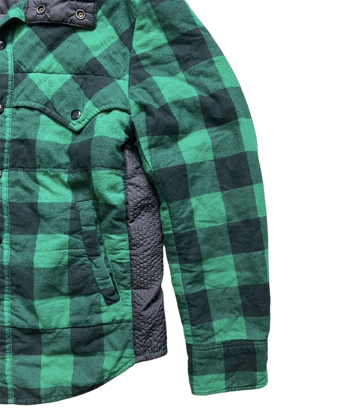 Flannel × Oshkosh Vintage Oshkosh Plaid Hybrid Flannel Jacket Size US S / EU 44-46 / 1 - 2 Thumbnail