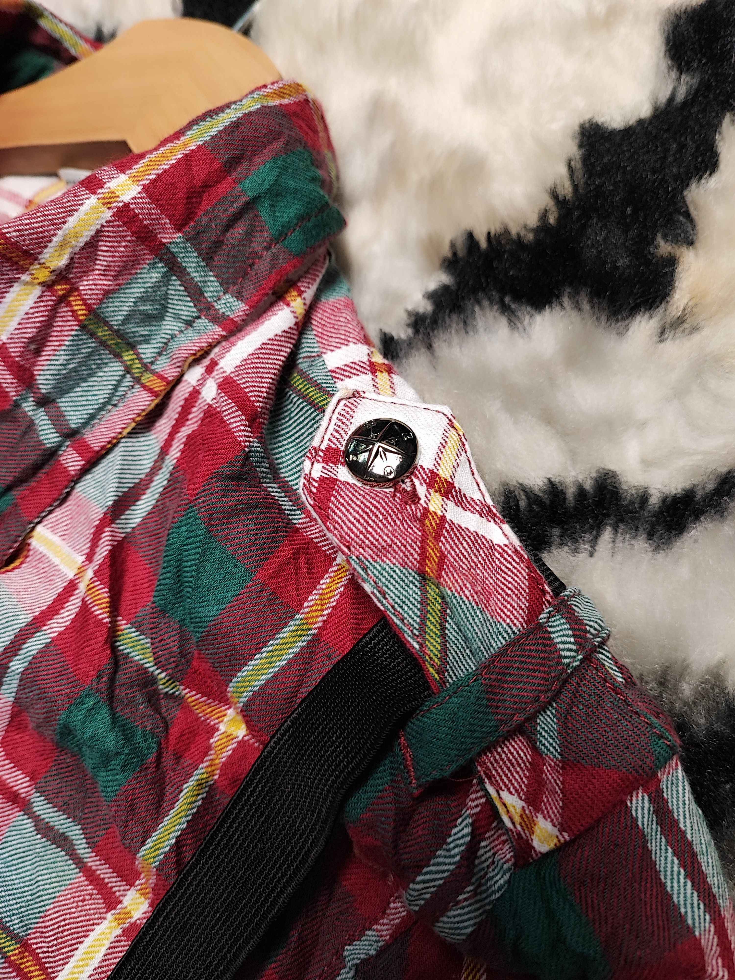 Flannel Flannel Checked Bondage Shirt Button Up Size S / US 4 / IT 40 - 14 Thumbnail