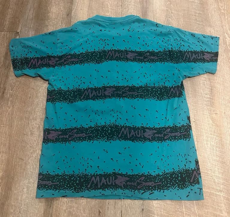Maui and Sons VTG Maui & Sons T Shirt Men XL Single Stitch 90s Size US XL / EU 56 / 4 - 2 Thumbnail