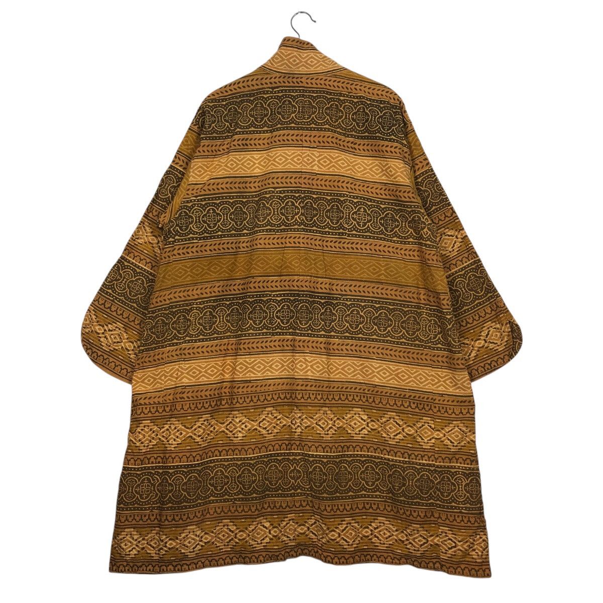 Japanese Brand × Vintage 📌Vintage Long Jacket Navajo Native Design Craft India Size US M / EU 48-50 / 2 - 10 Thumbnail