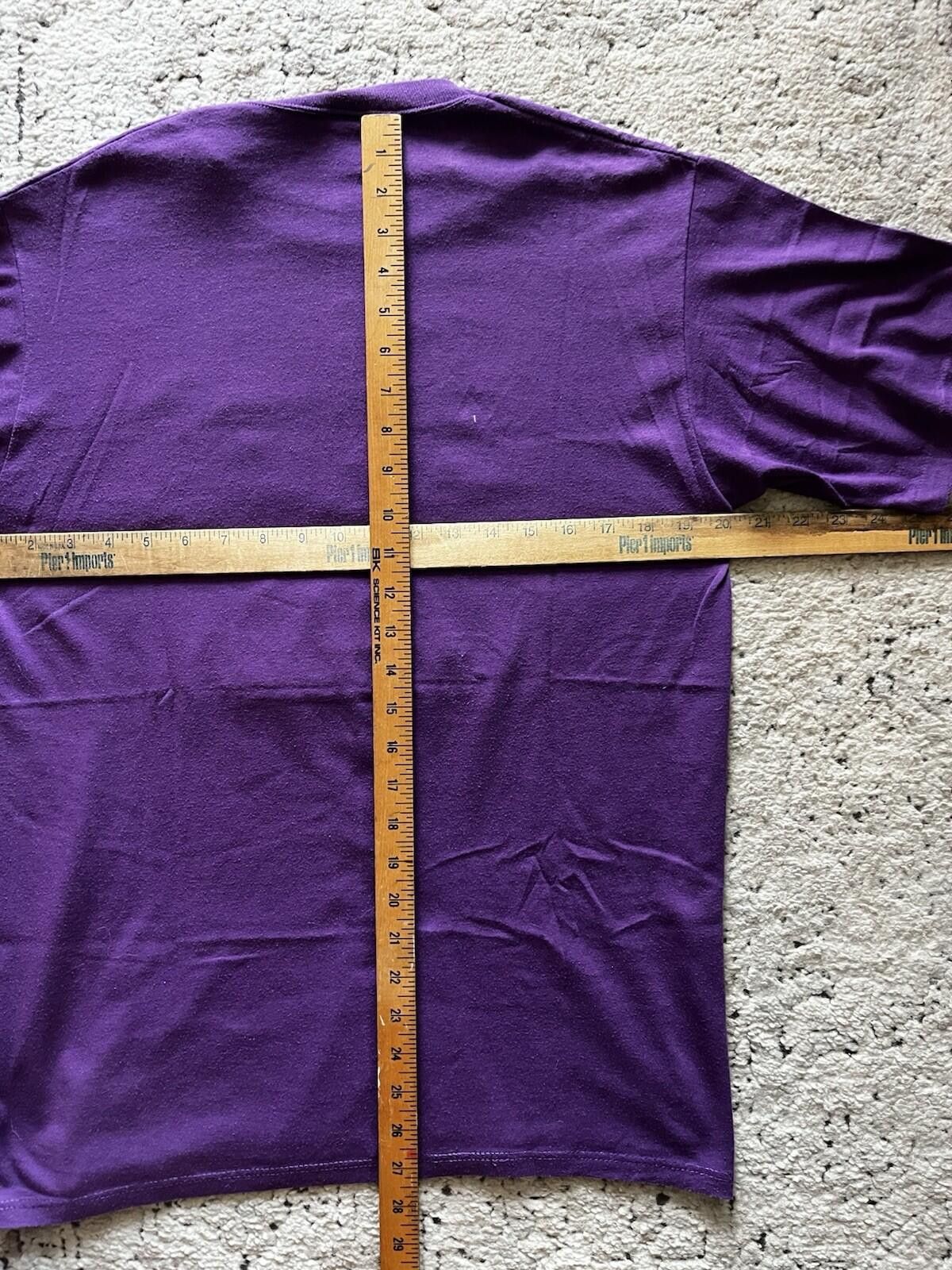 Jerzees VTG Cap Ferrat Jeans Tee L Purple Size US L / EU 52-54 / 3 - 5 Thumbnail