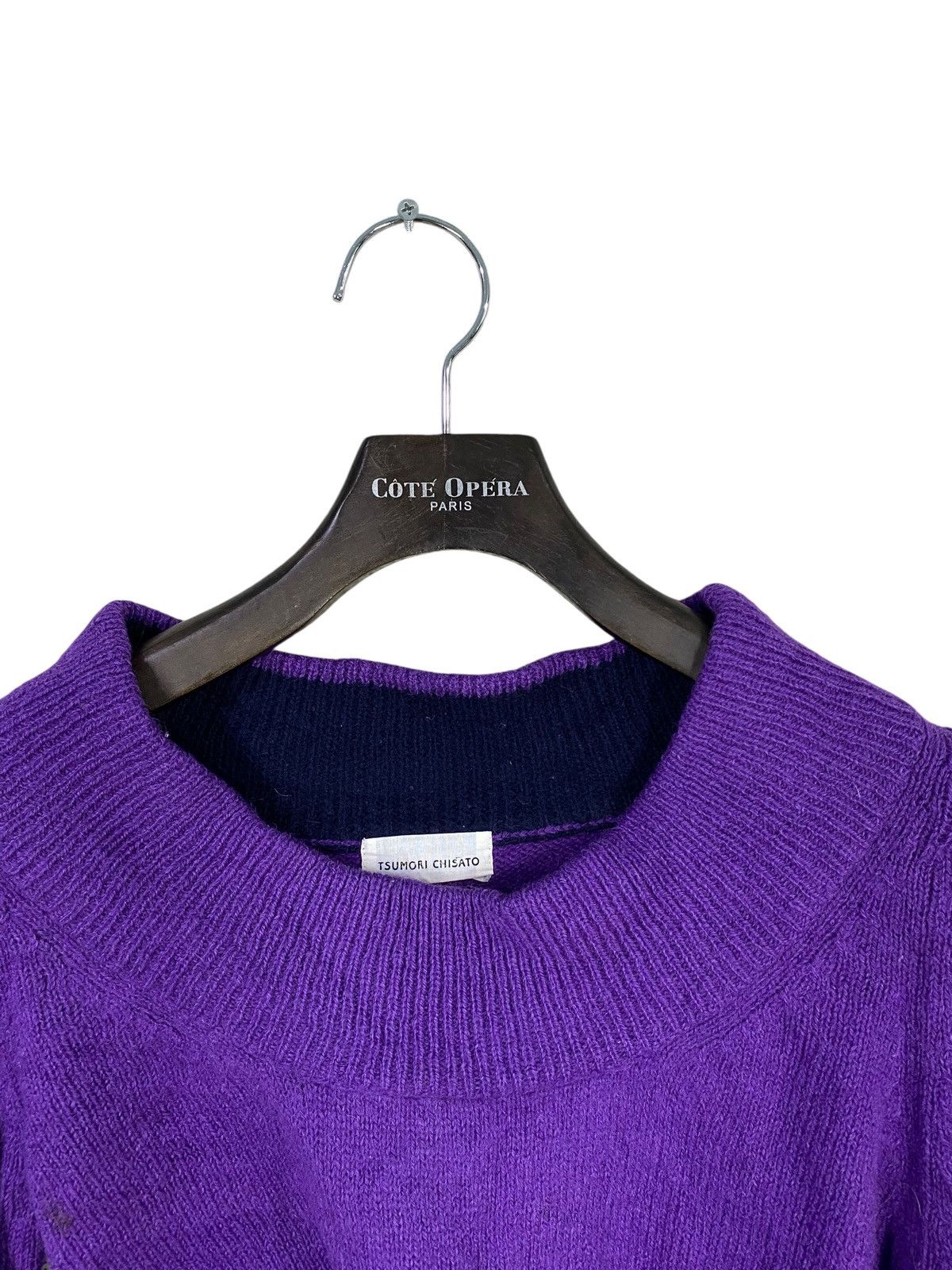 Tsumori Chisato Tsumori chisato knit wool sweater elbow patch single pocket Size US M / EU 48-50 / 2 - 4 Thumbnail