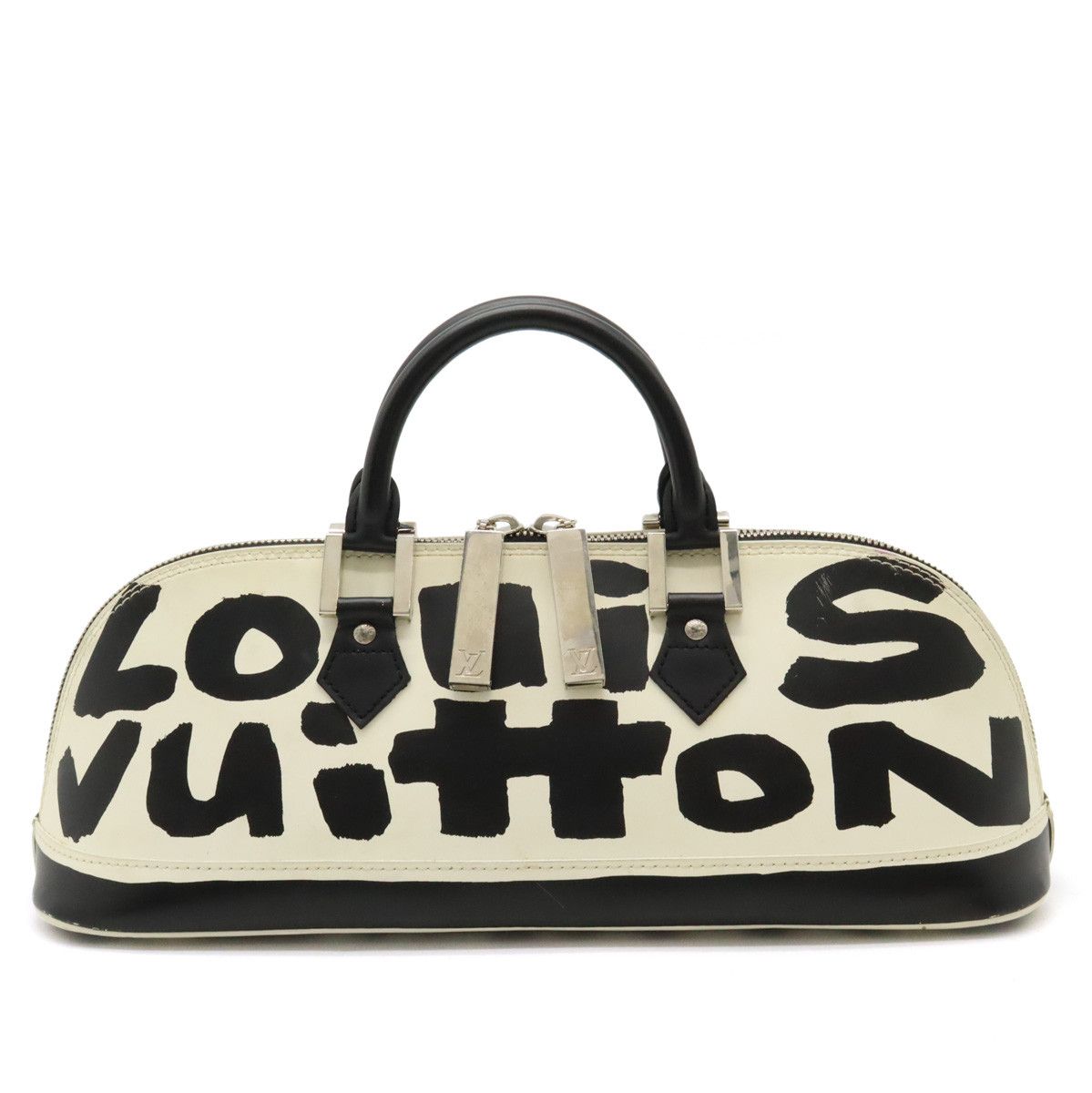 Louis Vuitton Louis Vuitton Louis Vuitton Graffiti Alma Horizontal Leather Handbag M92175 Leather Handbag M92175 in Very Good Condition Size ONE SIZE - 1 Thumbnail