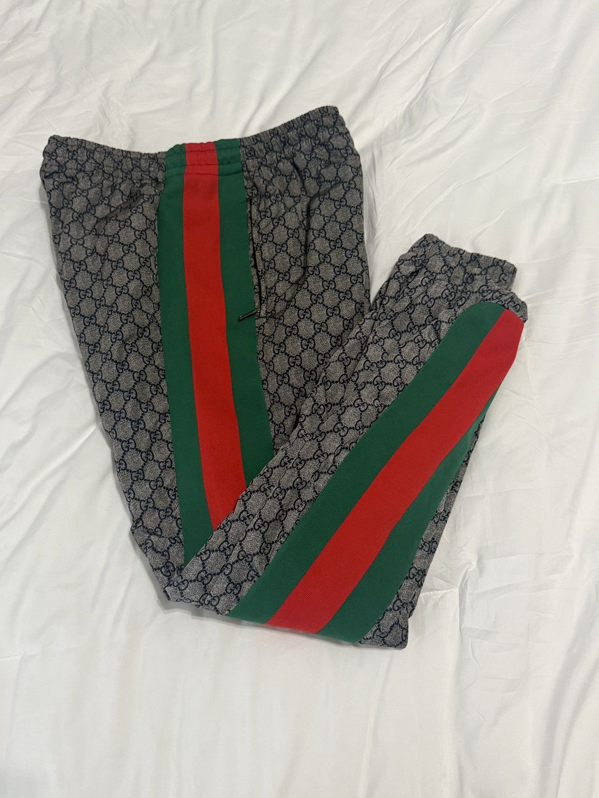 Gucci Gucci Monogram Track Sweatpants side Medium Size US 32 / EU 48 - 3 Thumbnail