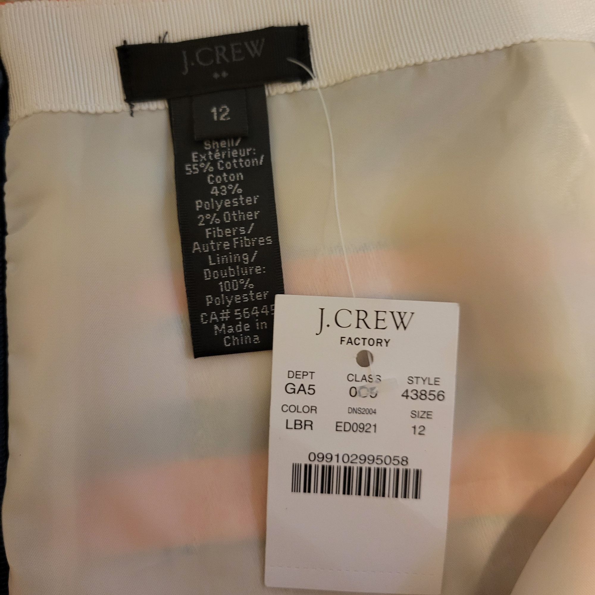 J.Crew J.Crew Factory Striped Mini Skirt 12 Metallic Multicolor Ful Size 34" / US 12 / IT 48 - 2 Thumbnail