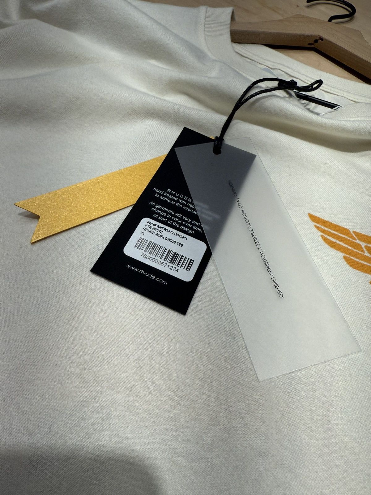 Rhude Rhude Champion T-shirt Size US XL / EU 56 / 4 - 4 Thumbnail