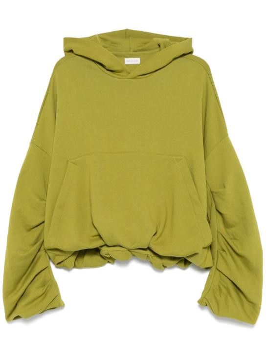 Dries Van Noten DRIES VAN NOTEN Women Hoodies 011106 1610601 Green Size S / US 4 / IT 40 - 1 Thumbnail