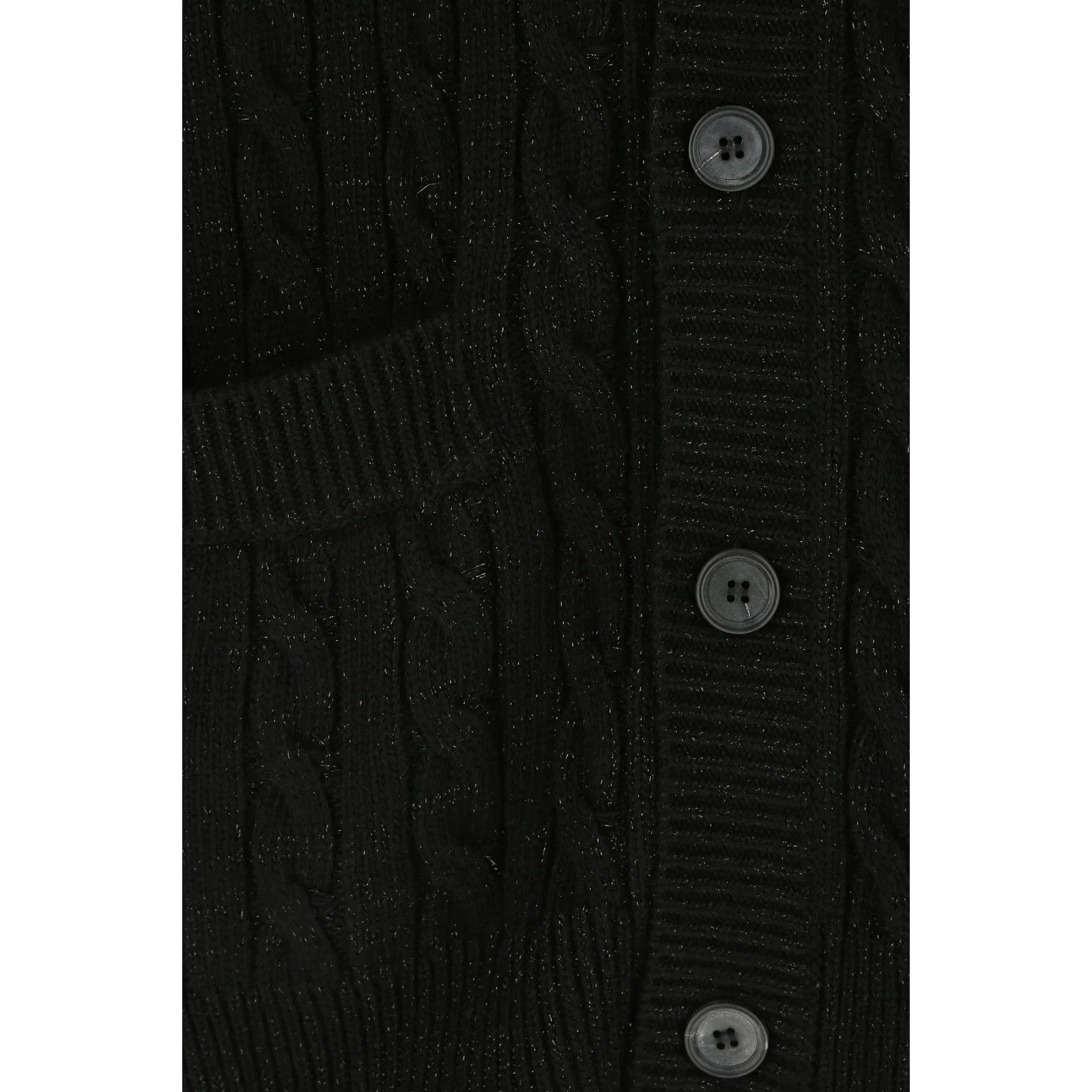 Prada PRADA Black Wool Blend Oversize Cardigan New & Authentic (Me Size US M / EU 48-50 / 2 - 3 Thumbnail