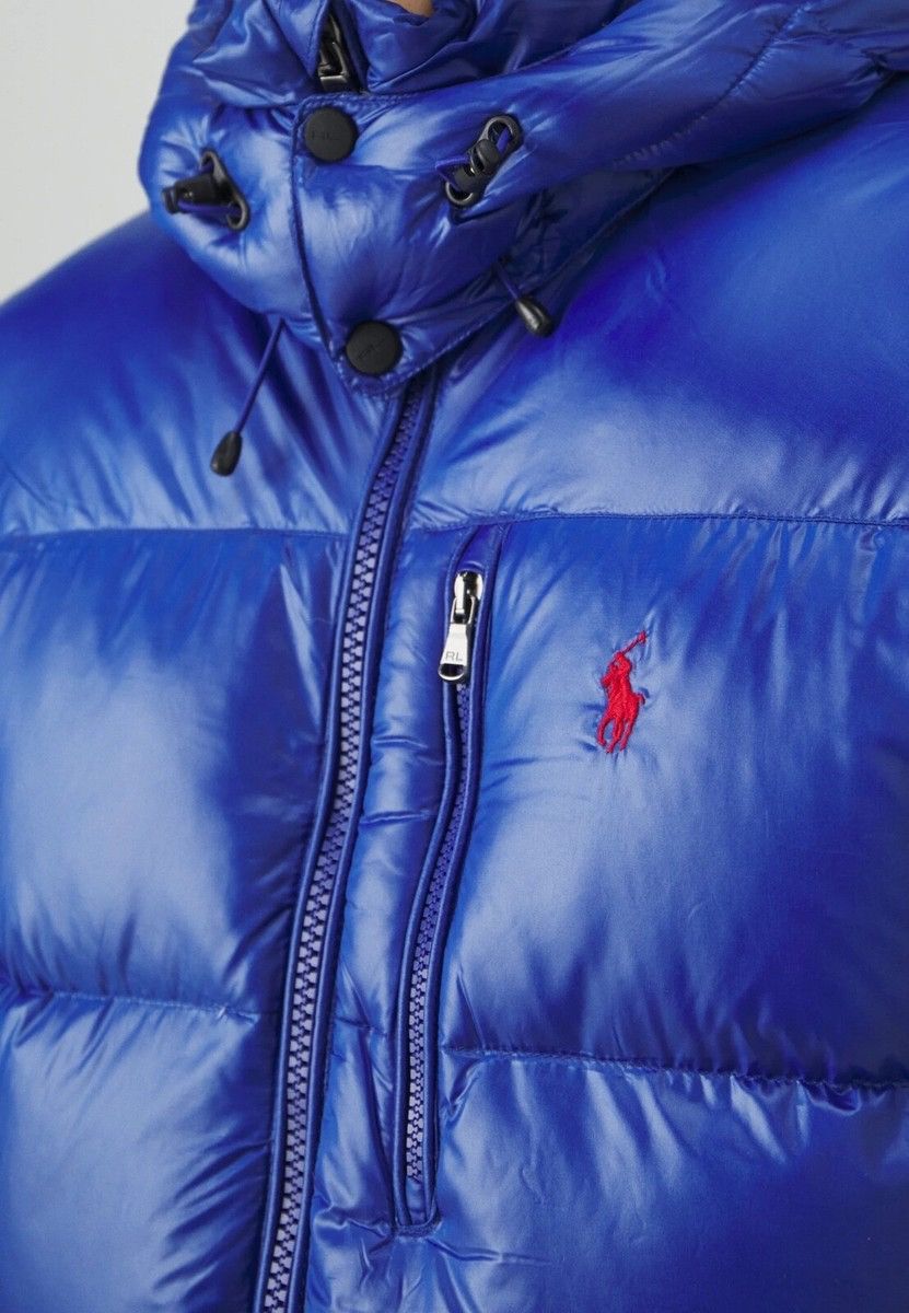 Polo Ralph Lauren 🇺🇸❗️NEW Ralph Lauren Hooded Down Puffer Glossy El Cap Jacket Size US M / EU 48-50 / 2 - 18 Thumbnail