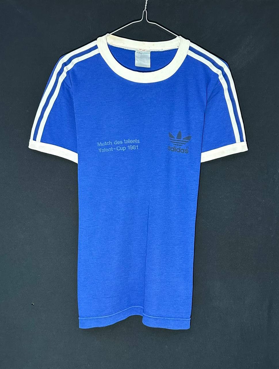 Adidas × Vintage Adidas t shirt Vintage match des talents talent-cup 1981 80s Size US S / EU 44-46 / 1 - 1 Thumbnail
