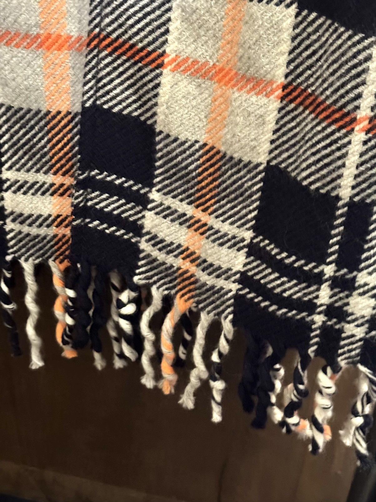Kenzo kenzo runway fw22 men wool printed fringes coat 46 Size US S / EU 44-46 / 1 - 11 Thumbnail