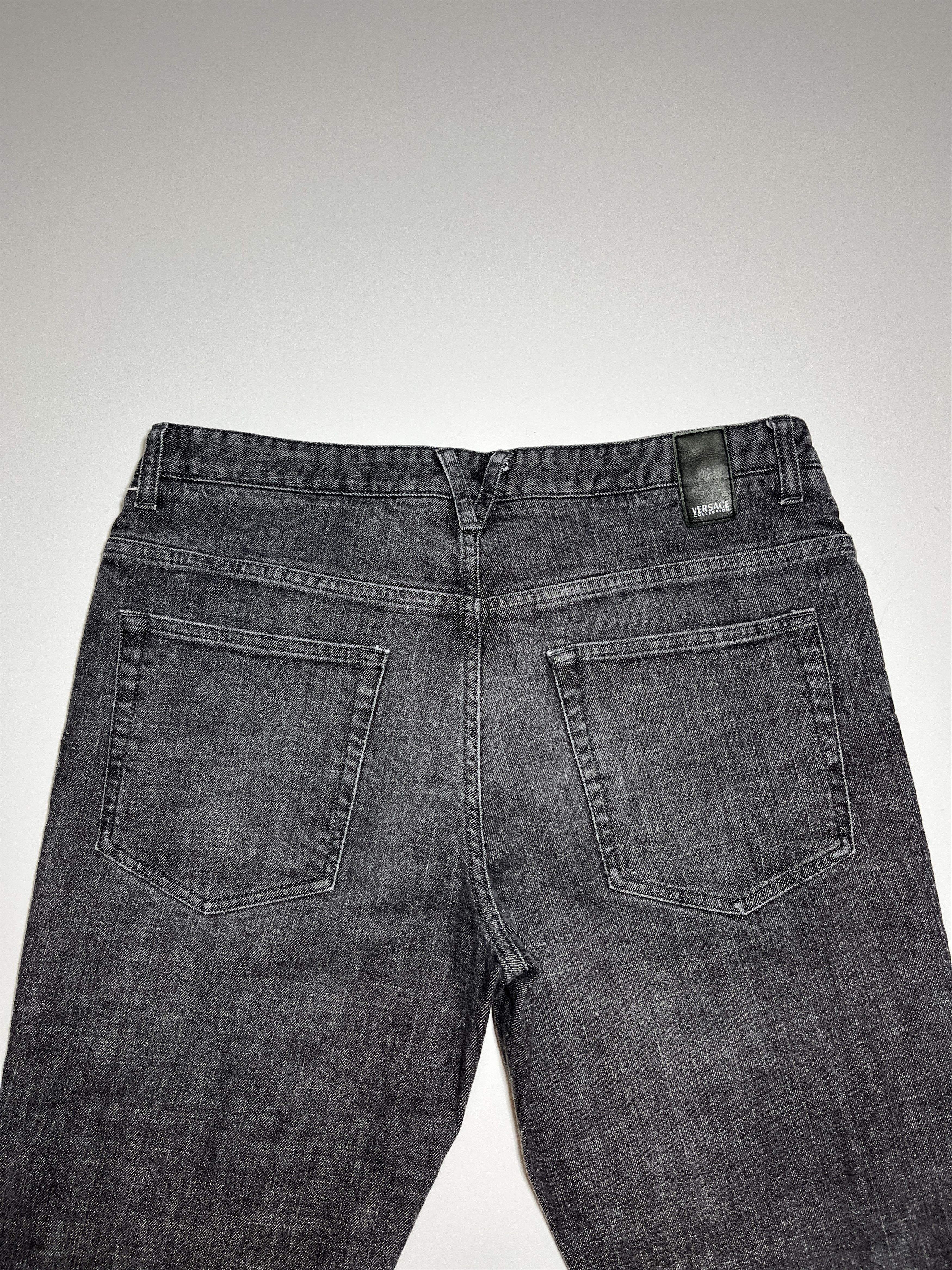 Versace Versace Collection Gray Washed Jeans Pants Size 35 Size US 35 - 8 Thumbnail