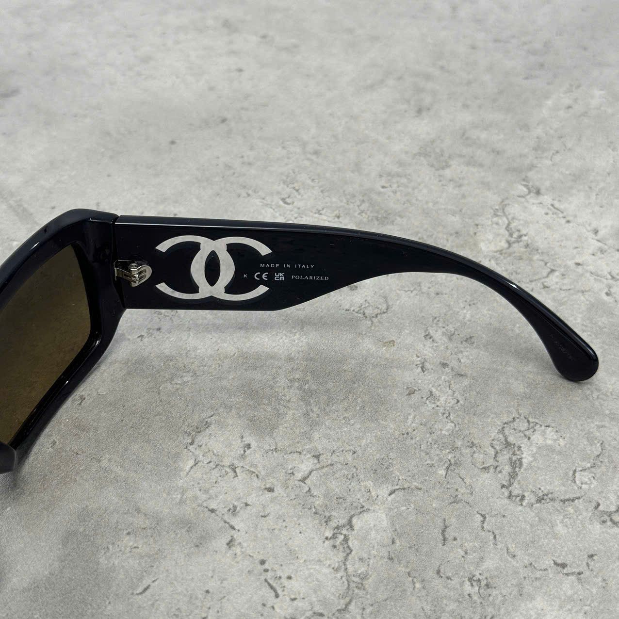 Chanel CHANEL 0CH5526 C501/W1 Sunglasses BLACK Size ONE SIZE - 5 Thumbnail
