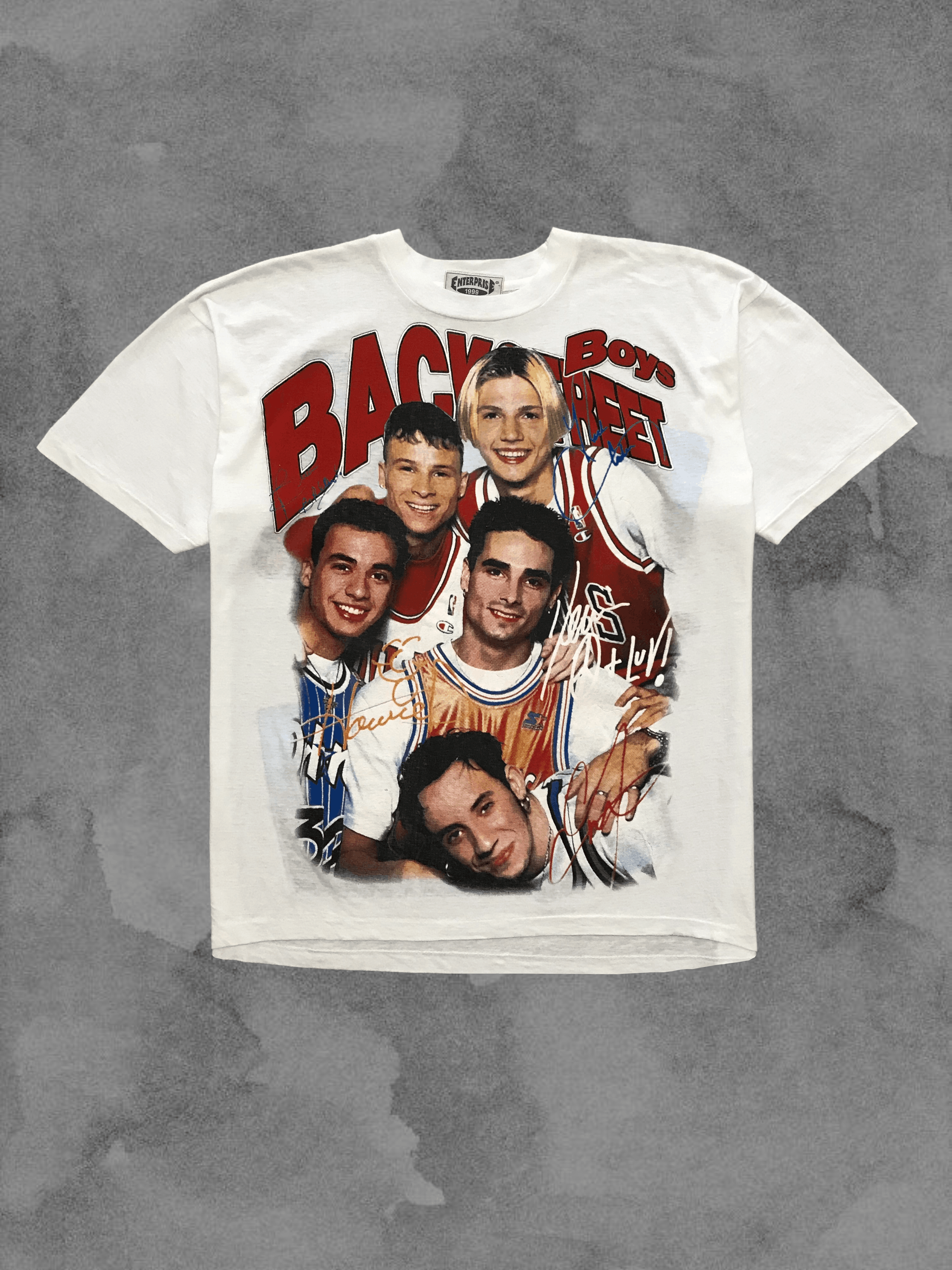 Band Tees BACKSTREET BOYS 1999 Vintage T-Shirt Tee Rare 90s R&B HipHop Size US XL / EU 56 / 4 - 1 Thumbnail
