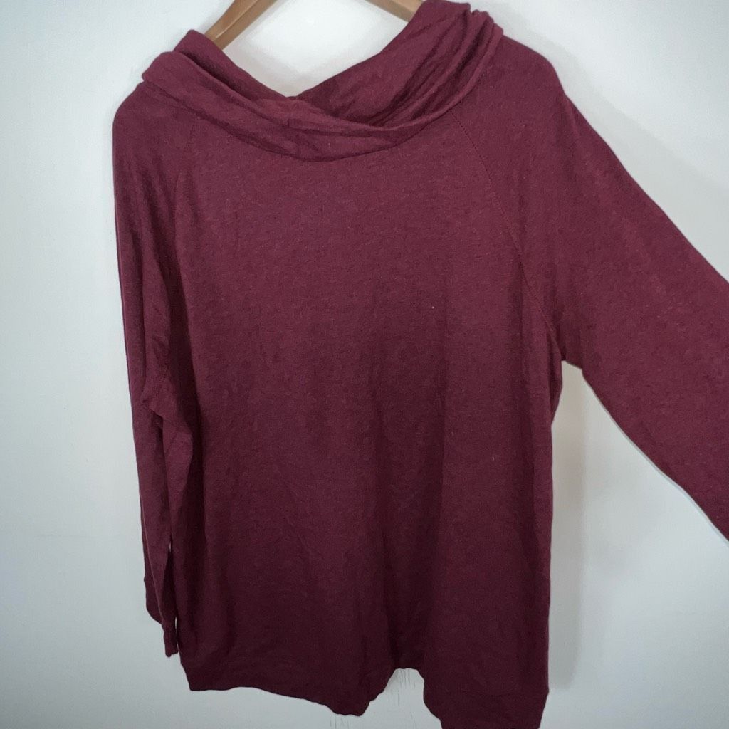 Other Natural Reflections Cowel Neck Long Sleeve Sweater Size L / US 10 / IT 46 - 5 Thumbnail