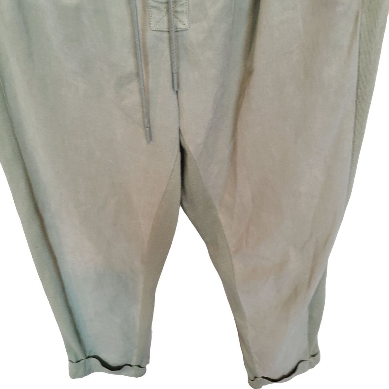 Alice + Olivia Alice + Olivia Womens Liliana Paperbag Pants M Sage Designer Size 30" / US 8 / IT 44 - 4 Thumbnail
