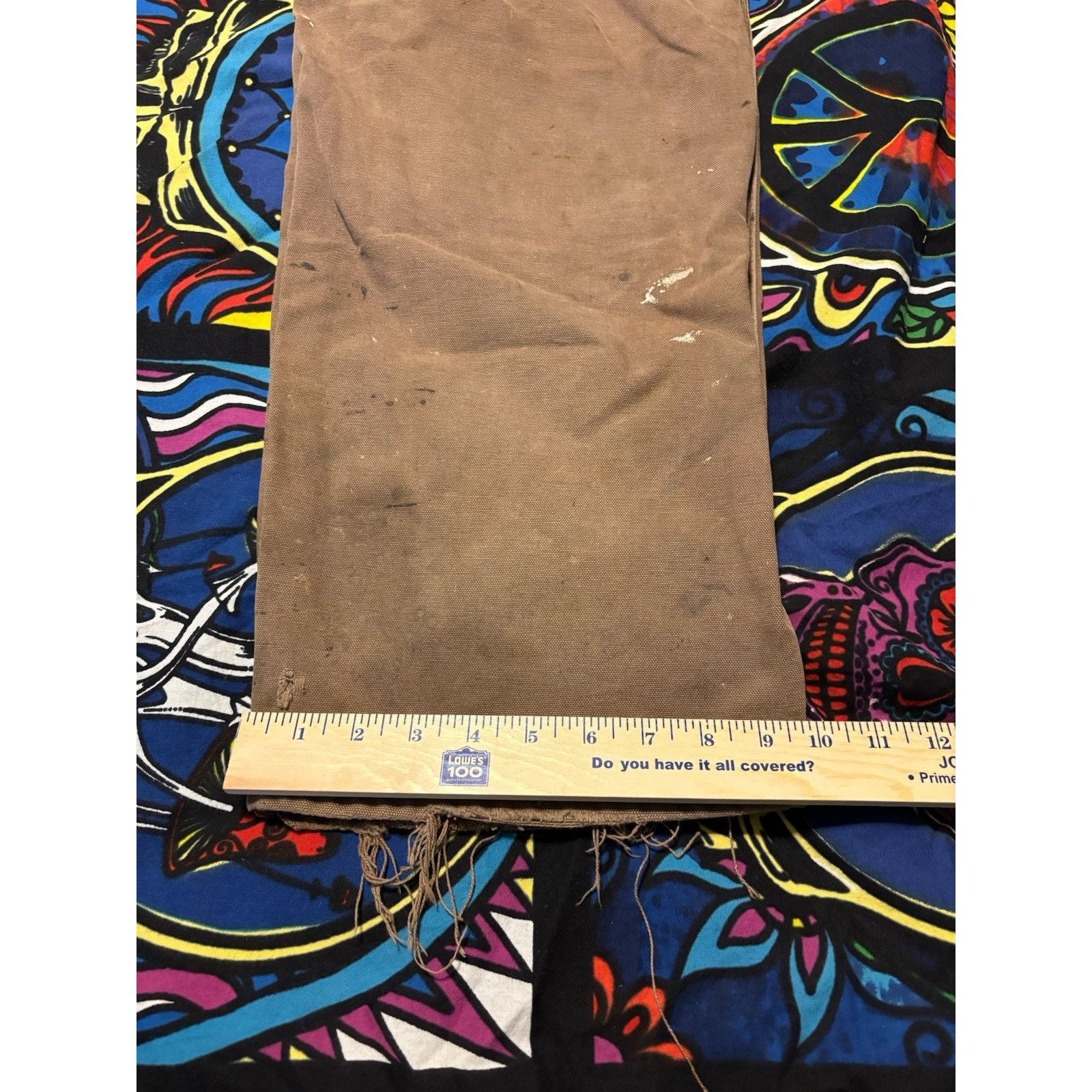 Vintage carhartt brown rare distressed Pant 36 X 30 Size US 36 / EU 52 - 3 Thumbnail
