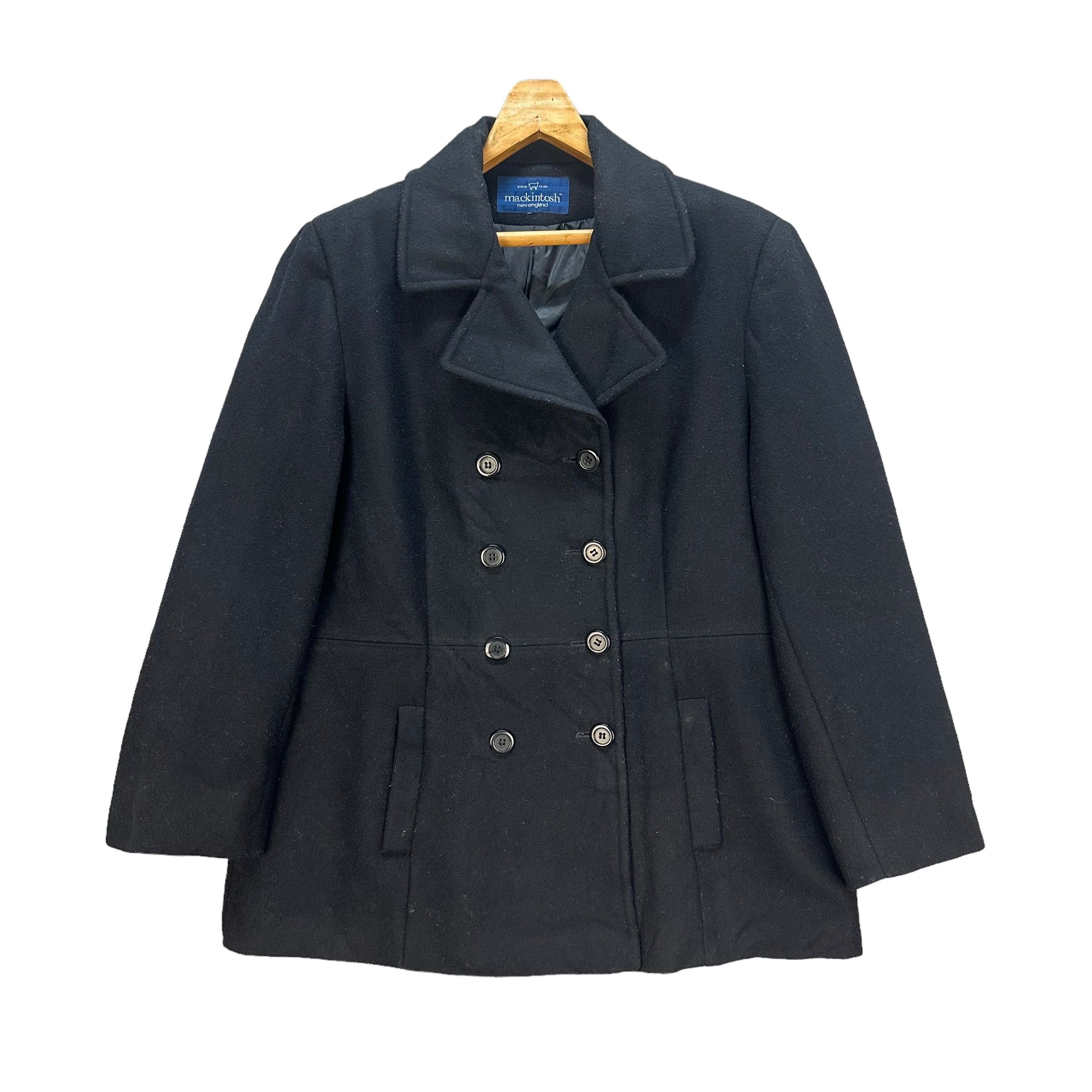 Mackintosh Mackintosh Double Breasted Belted Wool Coat #A8-0193 Size US L / EU 52-54 / 3 - 1 Thumbnail
