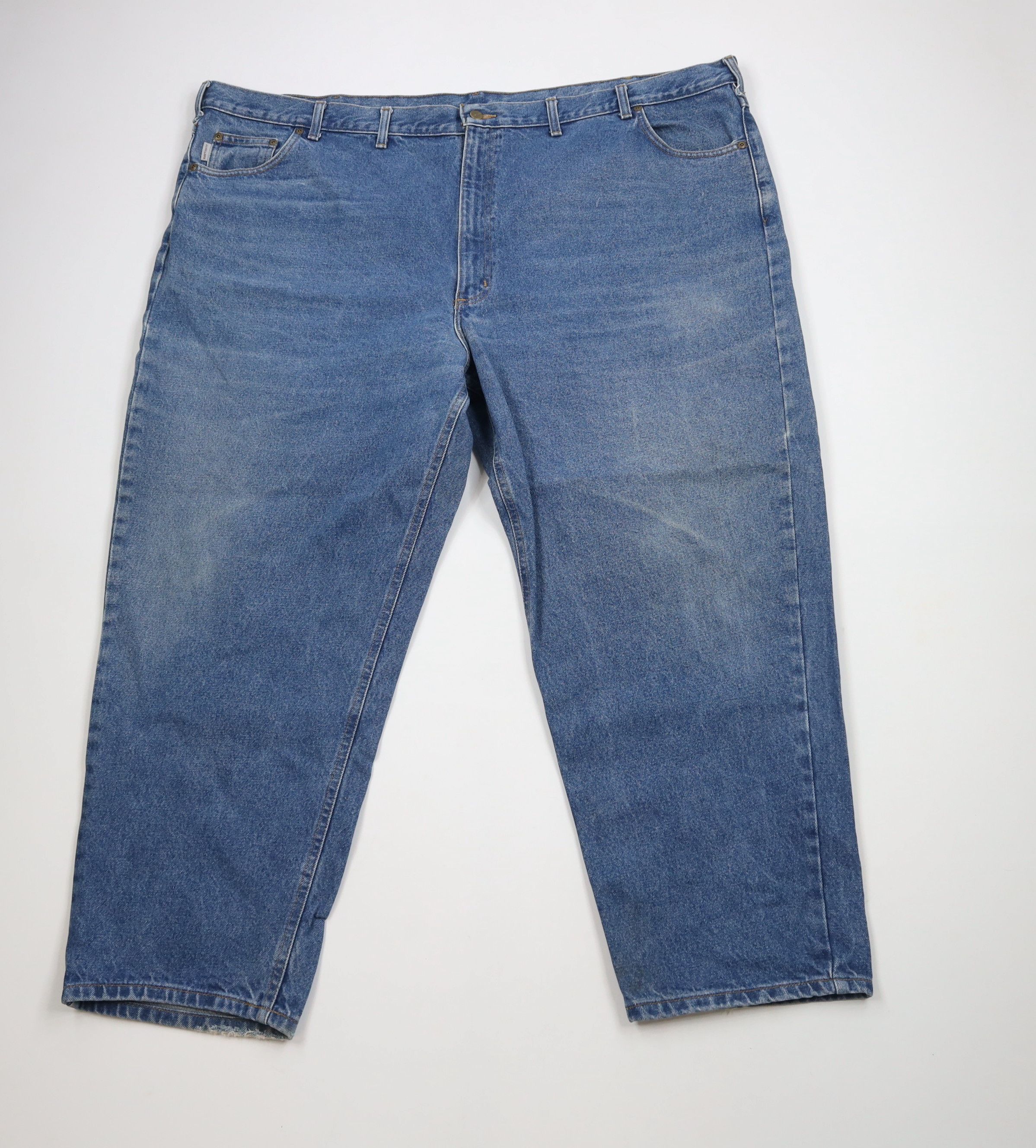 Carhartt × Vintage Vintage Y2K Carhartt Spell Relaxed Fit Wide Leg Jeans Blue Size US 44 / EU 60 - 1 Thumbnail