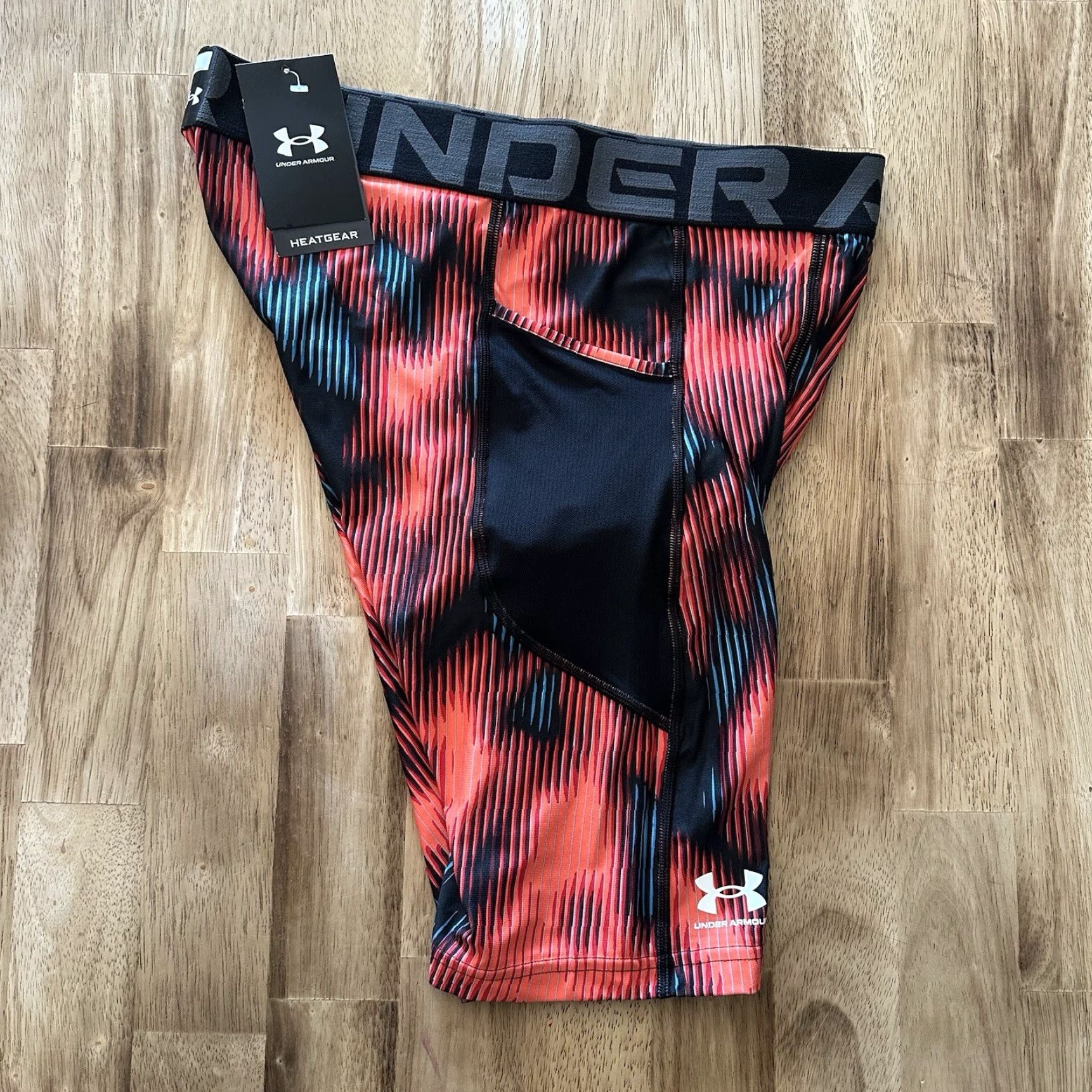 Under Armour Under Armour Long Shorts 10” Mens Compression Tights 1380919-628 S Red Size US 29 - 7 Thumbnail
