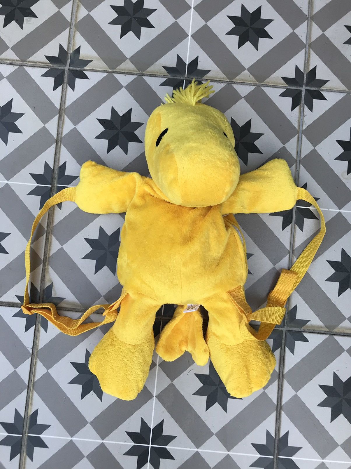 Japanese Brand VINTAGE WOODSTOCK PEANUTS PLUSH BACKPACK Size ONE SIZE - 8 Thumbnail