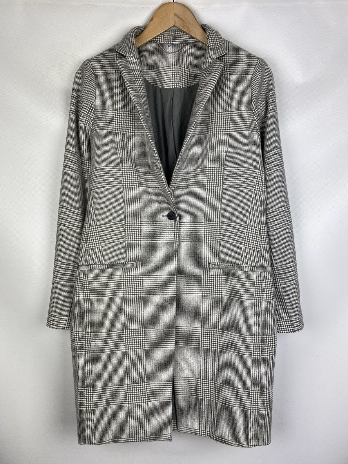 Allsaints Allsaints Leni Coat Ladies Wool Check Jacket size US 6 EU 38 Size M / US 6-8 / IT 42-44 - 12 Thumbnail