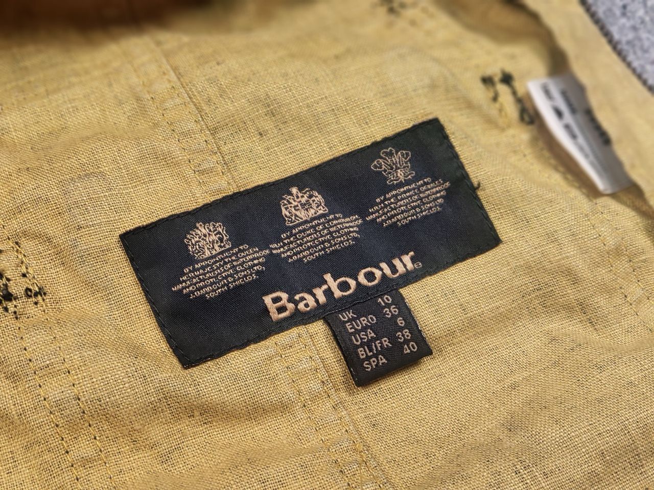 Barbour Barbour International Duralinen Waxed linen Black jacket Size M / US 6-8 / IT 42-44 - 15 Thumbnail