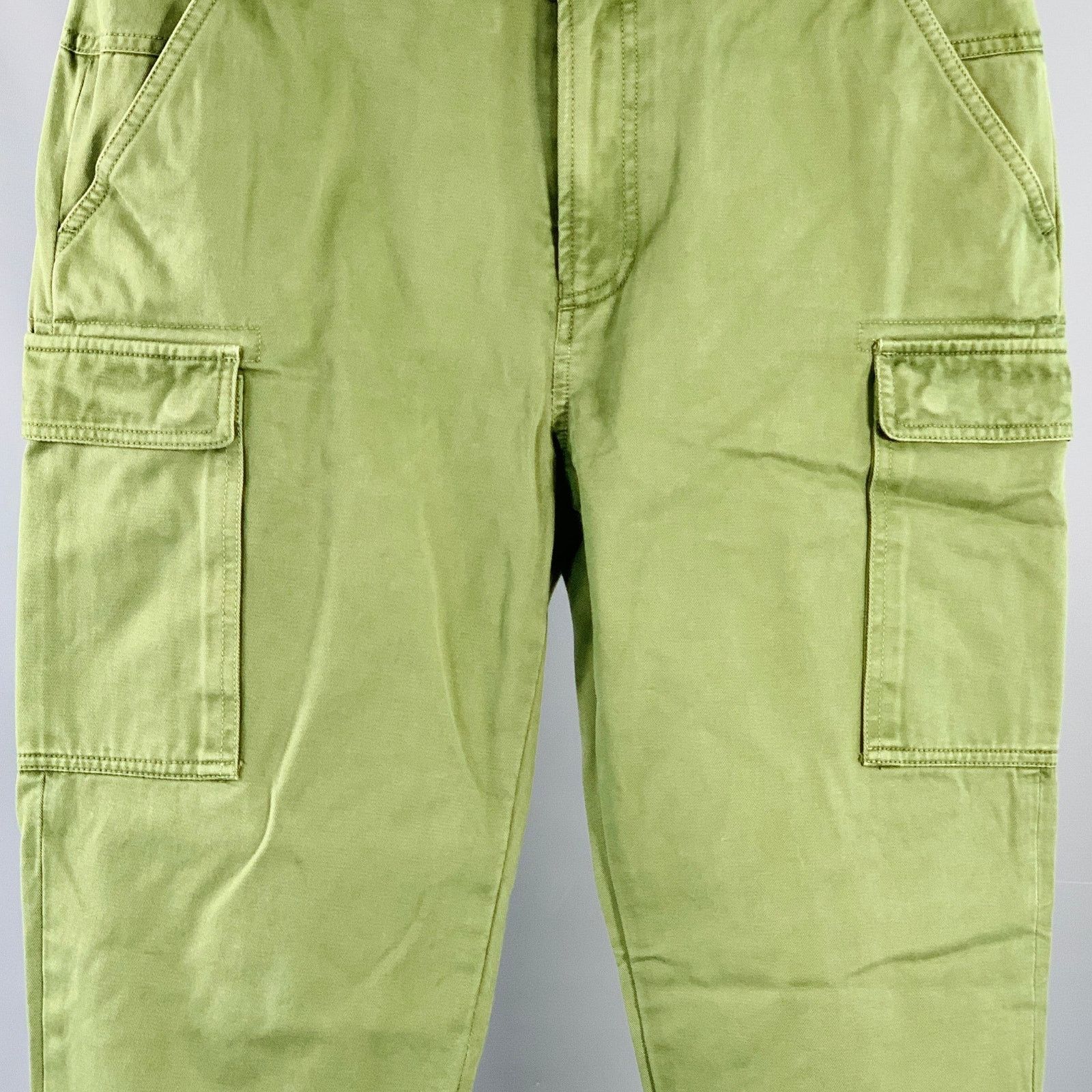 Aime Leon Dore Size S Green Cotton Cargo Tapered Casual Pants Size 31" - 2 Thumbnail