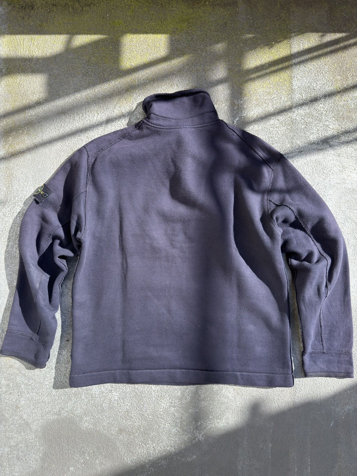 Stone Island Vintage Stone Island Art.37156M57 1/4 Neck Sweater L Size US XL / EU 56 / 4 - 10 Thumbnail
