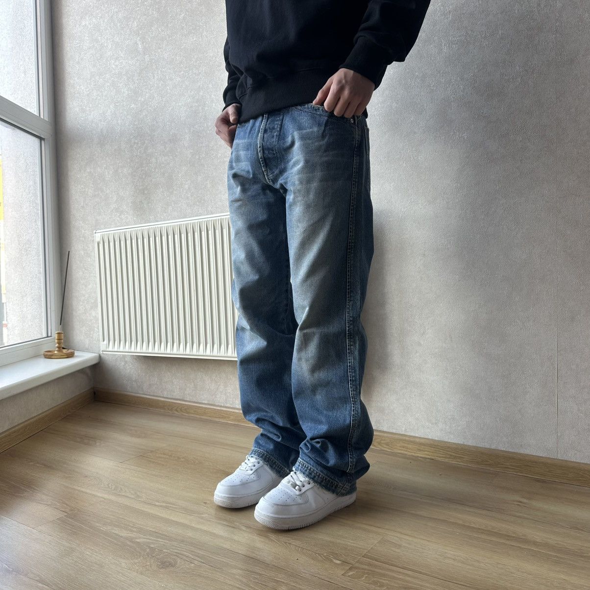 Big Star Big Star BowBack distressed denim pants ifsixwasnine y2k Size US 32 / EU 48 - 9 Thumbnail