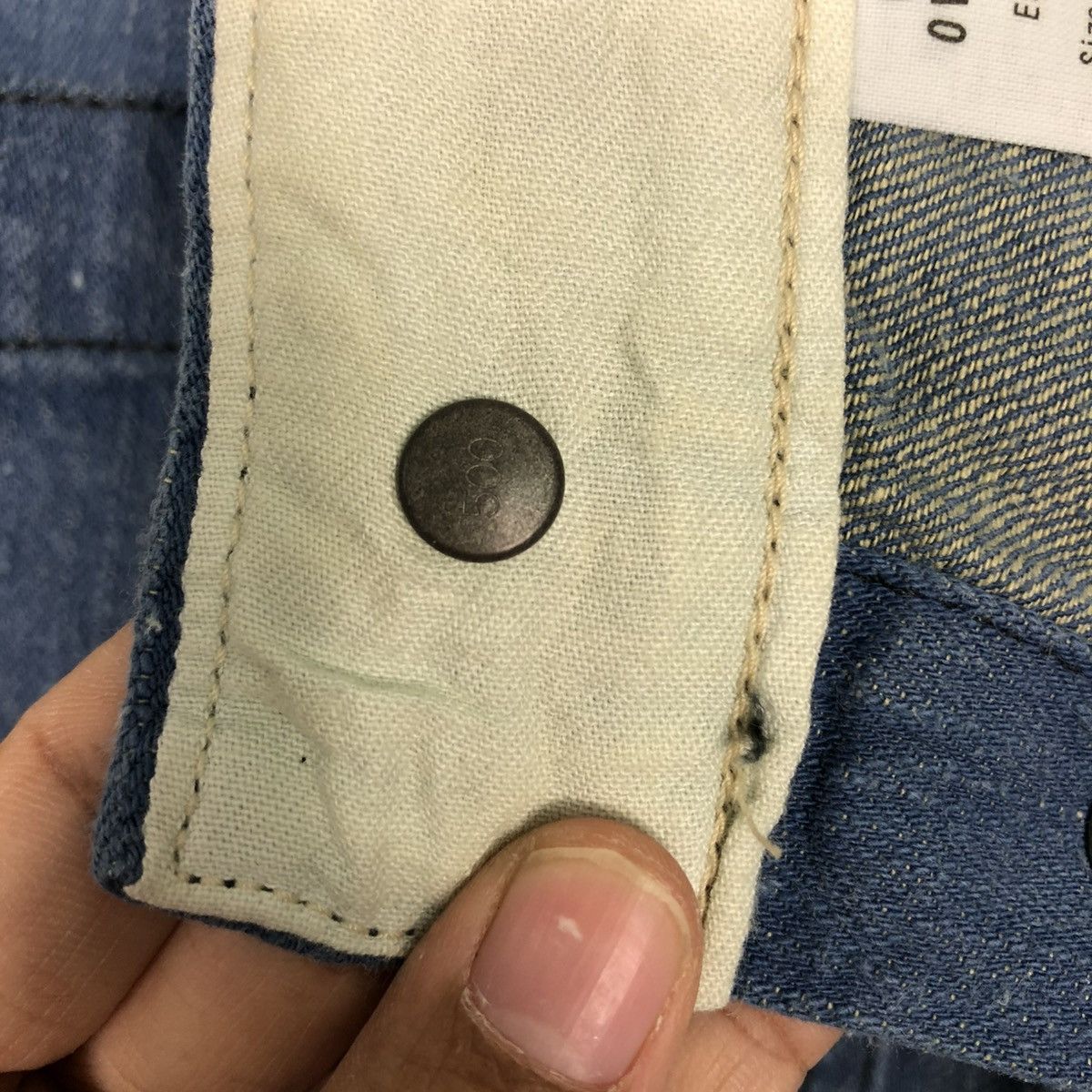 Japanese Brand 🔥VINTAGE CANTON OVERALLS PANTS INDIGO UNION MADE Size US 34 / EU 50 - 22 Thumbnail