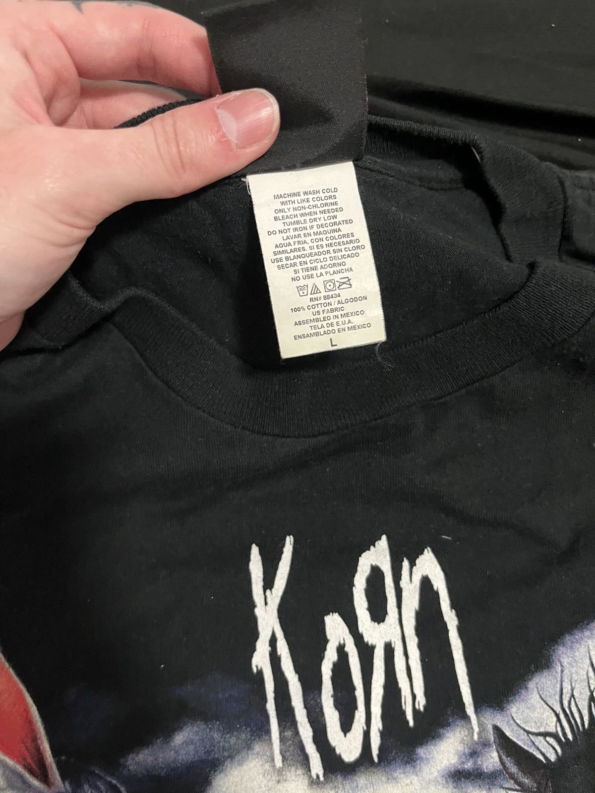 Disco Inferno Disco inferno korn skeleton long sleeve tee Size US M / EU 48-50 / 2 - 6 Thumbnail