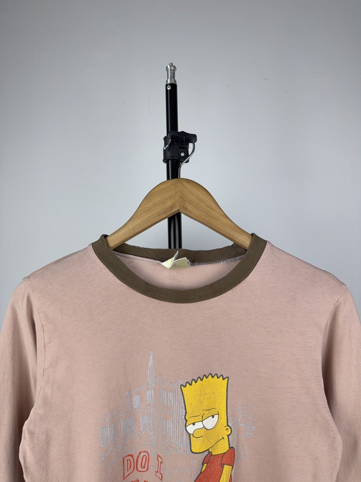 The Simpsons Vintage Simpsons Bart Long Sleeve Tee “Do I Know You?” Y2K Size US XS / EU 42 / 0 - 2 Thumbnail