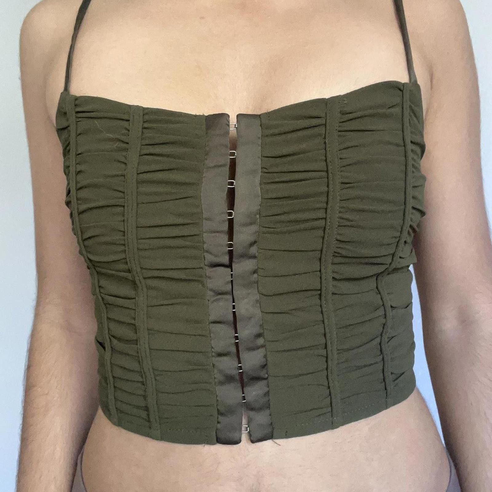 Other Green corset top #corsettop Size ONE SIZE - 3 Thumbnail
