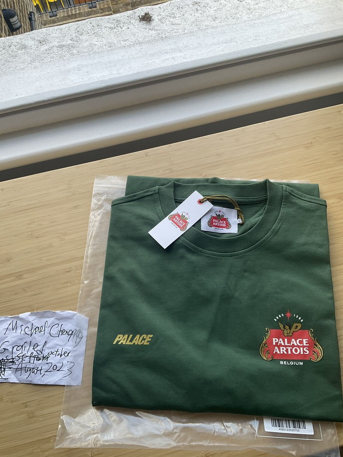 Palace Palace Stella Artois T-Shirt Green 2024 | Grailed