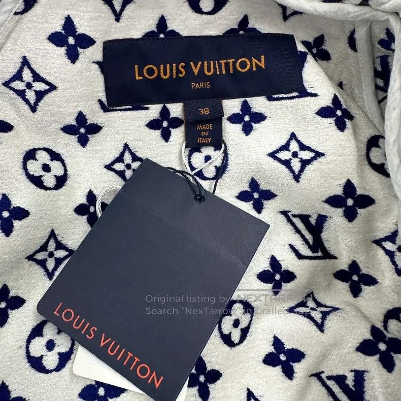Louis Vuitton Louis Vuitton SS 22 Classic Logo Print Jacket Size XS / US 0-2 / IT 36-38 - 4 Thumbnail