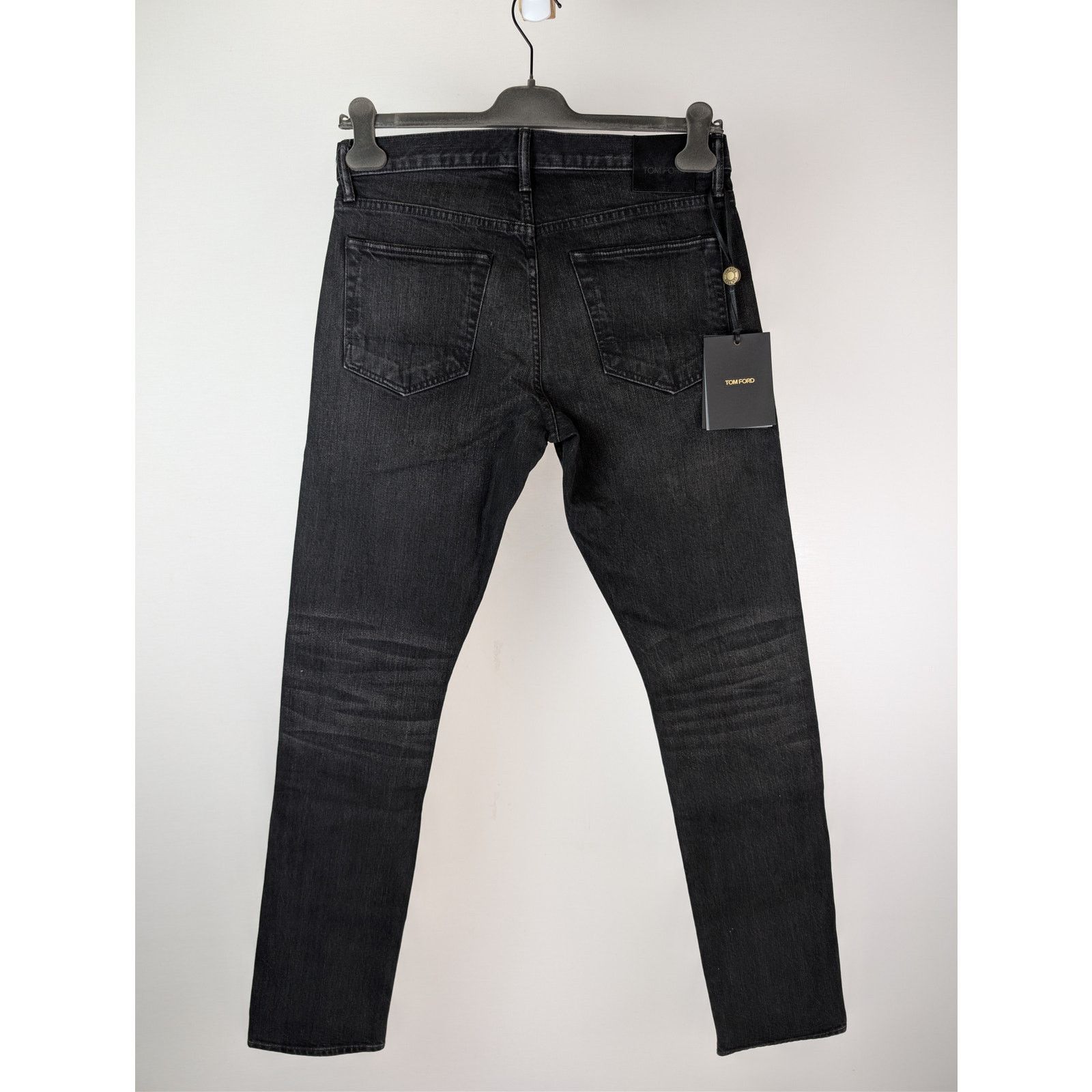 Tom Ford o1rshd1 Slim-Fit Denim Jeans in Black Size US 32 / EU 48 - 11 Thumbnail