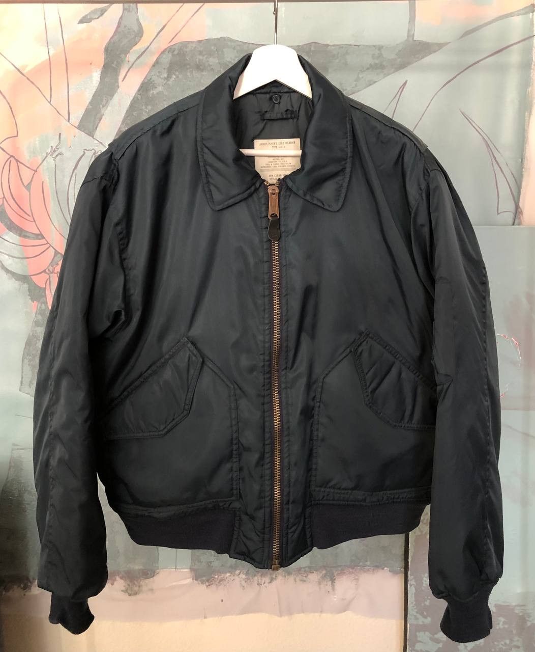 Other BOMBERS JACKET FLYER’S MA3 VINTAGE MADE IN USA Size US L / EU 52-54 / 3 - 3 Thumbnail