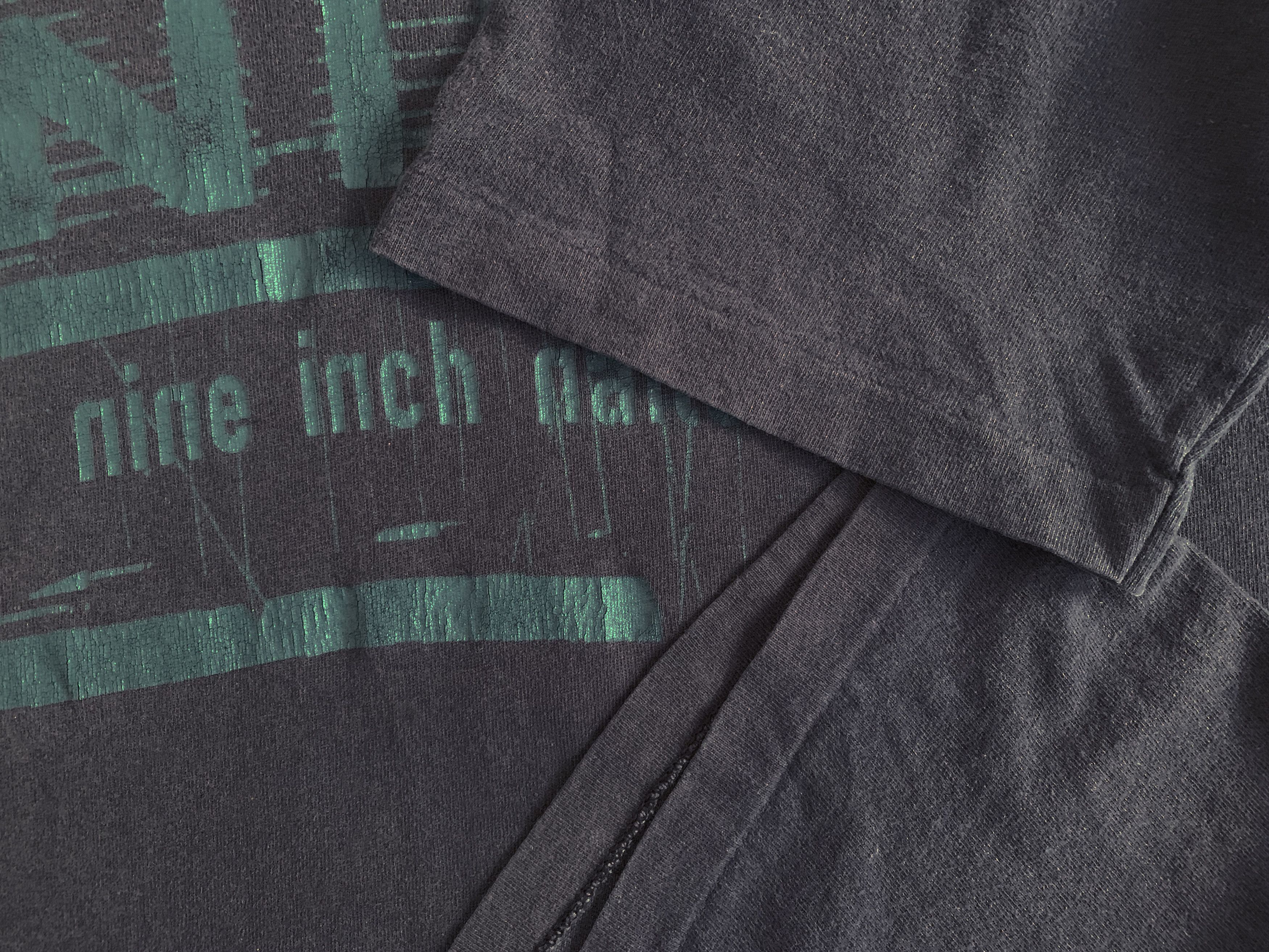 Band Tees Vintage 1996 NINE INCH NAILS NOTHING T shirt Single Stitch Size US M / EU 48-50 / 2 - 4 Thumbnail