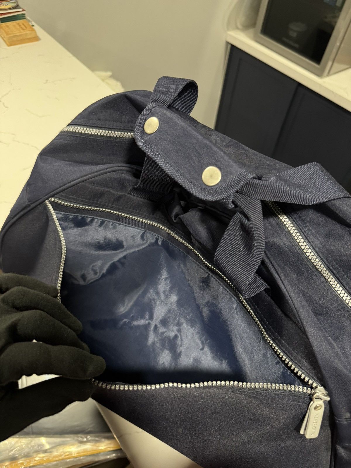 Formula 1 Vintage 90s Mild Seven Racing Promo Navy Duffle Bag F1 Size ONE SIZE - 11 Thumbnail