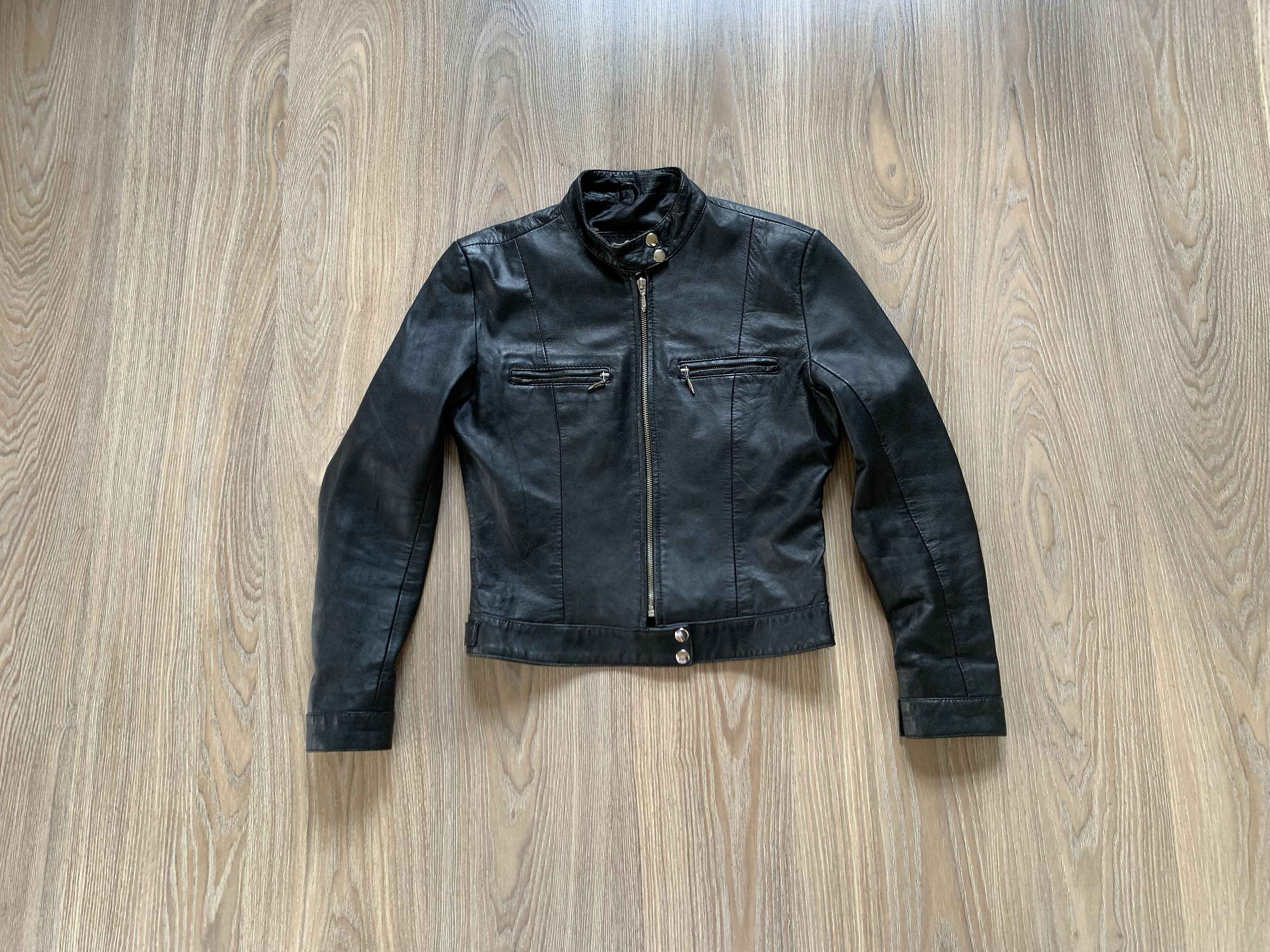 Other Women's Vintage Heritage Leather International Biker Jacket Size M / US 6-8 / IT 42-44 - 1 Thumbnail
