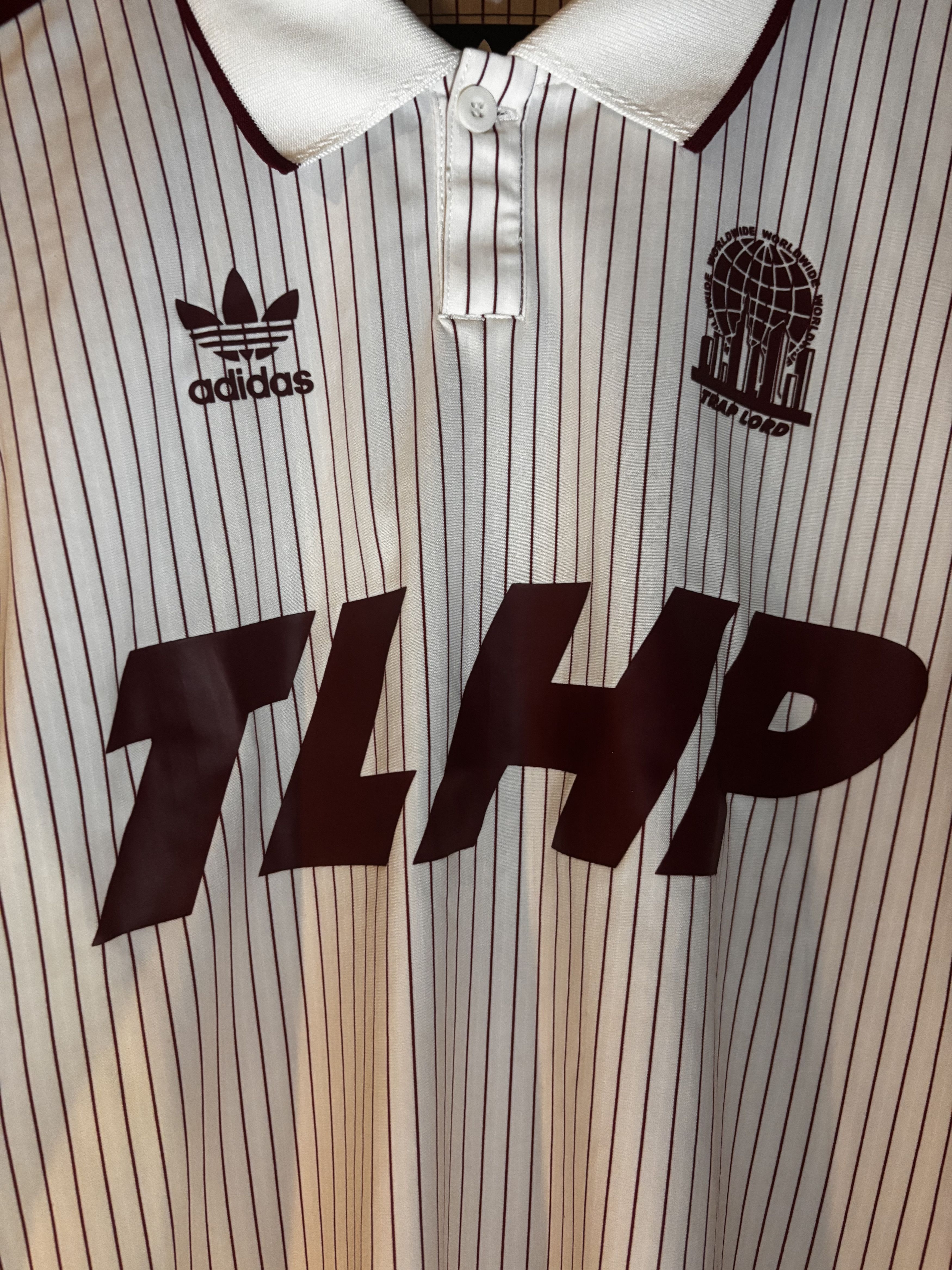 Adidas Adidas x ASAP FERG Trap Lord pinstripe jersey Size US S / EU 44-46 / 1 - 4 Thumbnail