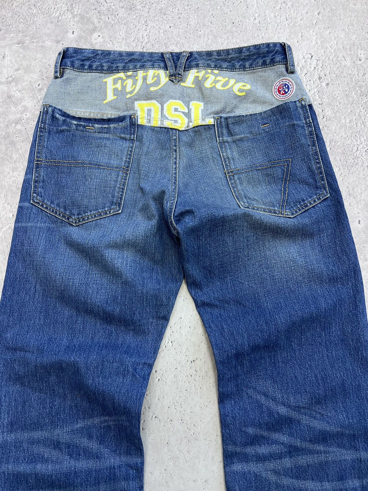 Diesel SALE💣💣 VTG Balenciaga Style Diesel Baggy Washed Jeans y2k Size US 30 / EU 46 - 12 Thumbnail