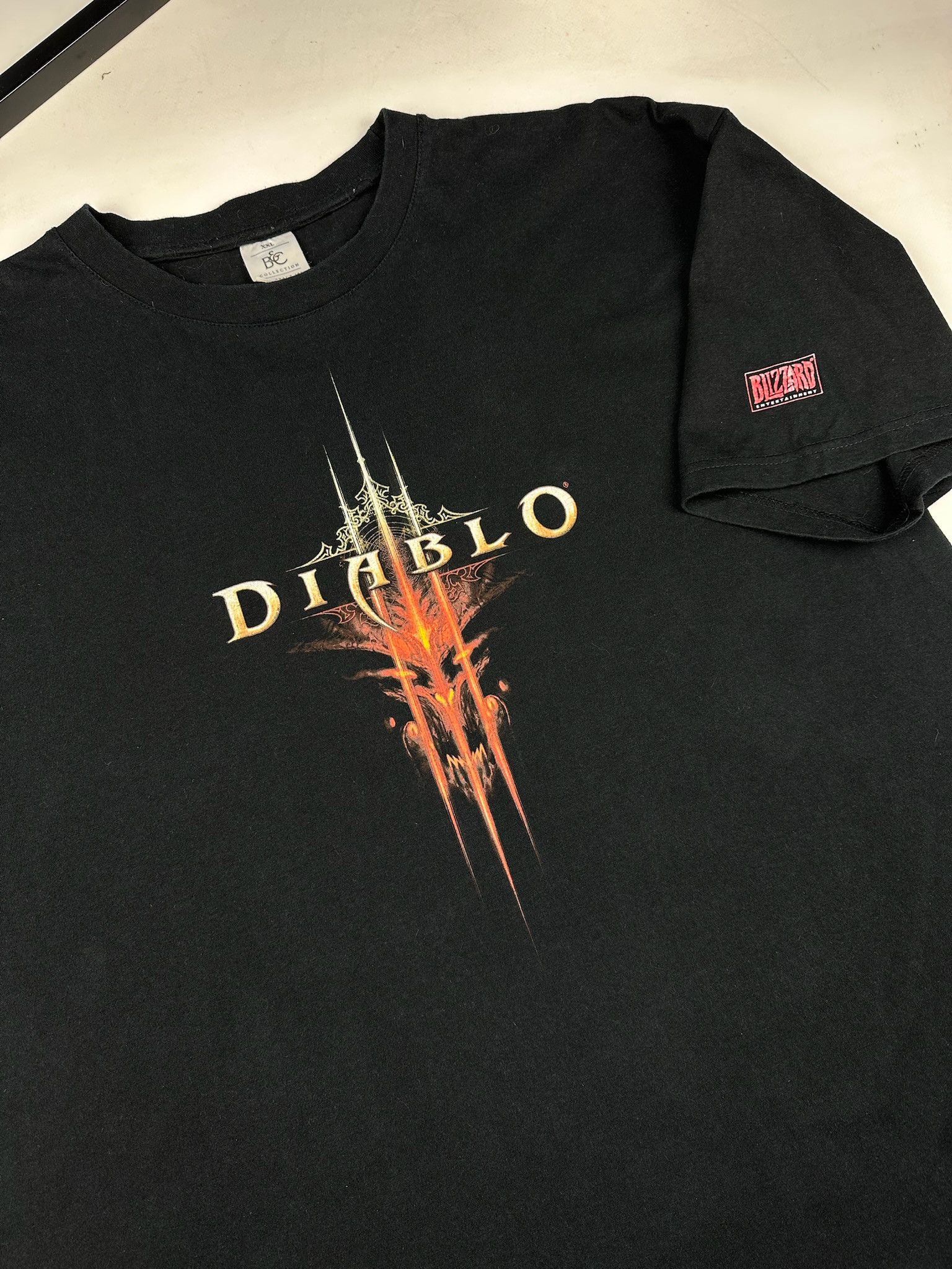 Microsoft Vintage Diablo 3 Fullprint Promo Tee Blizzard Video Games Size US XXL / EU 58 / 5 - 2 Thumbnail