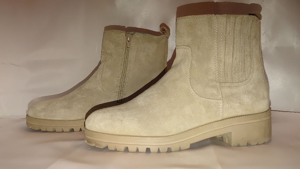 Lucky Brand Lucky Brand Hazyl Fossilized Suede Boots Size 8M NWOT Size US 8 / IT 38 - 3 Thumbnail