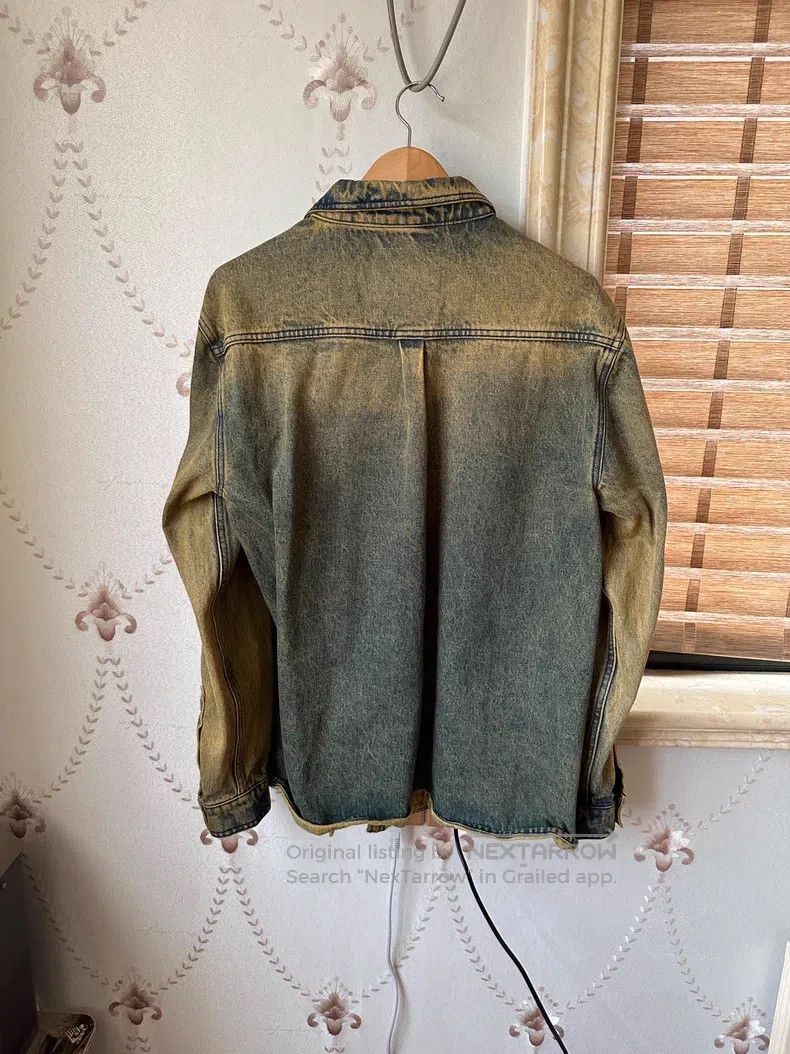 Y/Project y/project Size XS Washed yellow denim jacket Size US XS / EU 42 / 0 - 3 Thumbnail